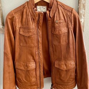 Genuine leather jacket